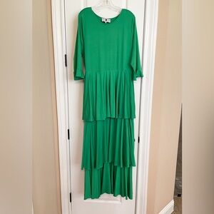 Dainty Jewells Maxi Dress, Green, XL